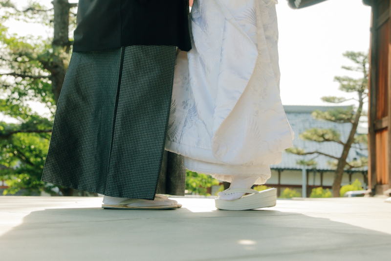 こちらはお二人の何気ない一瞬を収めた1枚