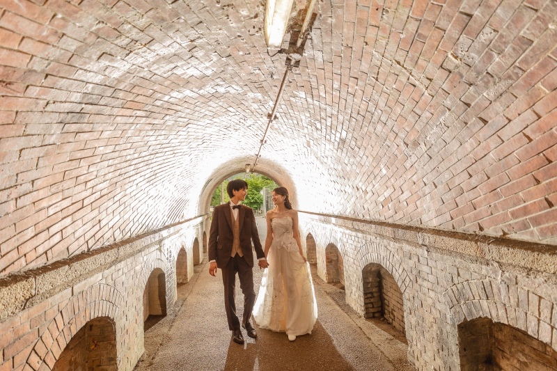 蹴上トンネルで