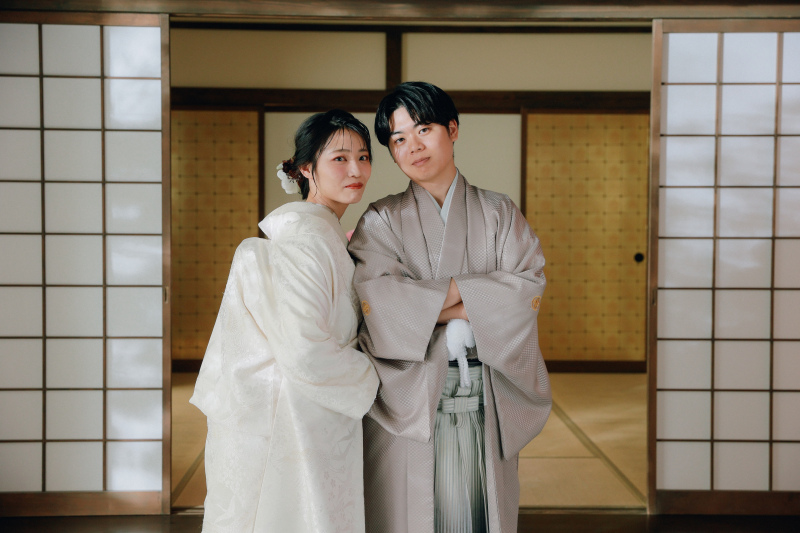 お二人のかっこいい2ショットからスタート。