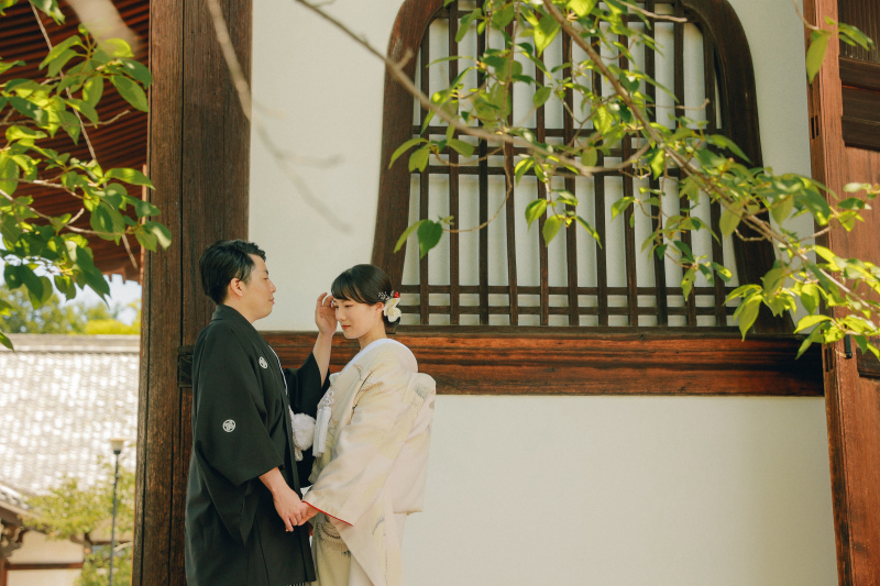 日本庭園の雰囲気を楽しみながらの撮影♪【金戒光明寺】