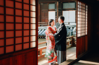 金戒光明寺で思い出に残るウェディングフォト撮影