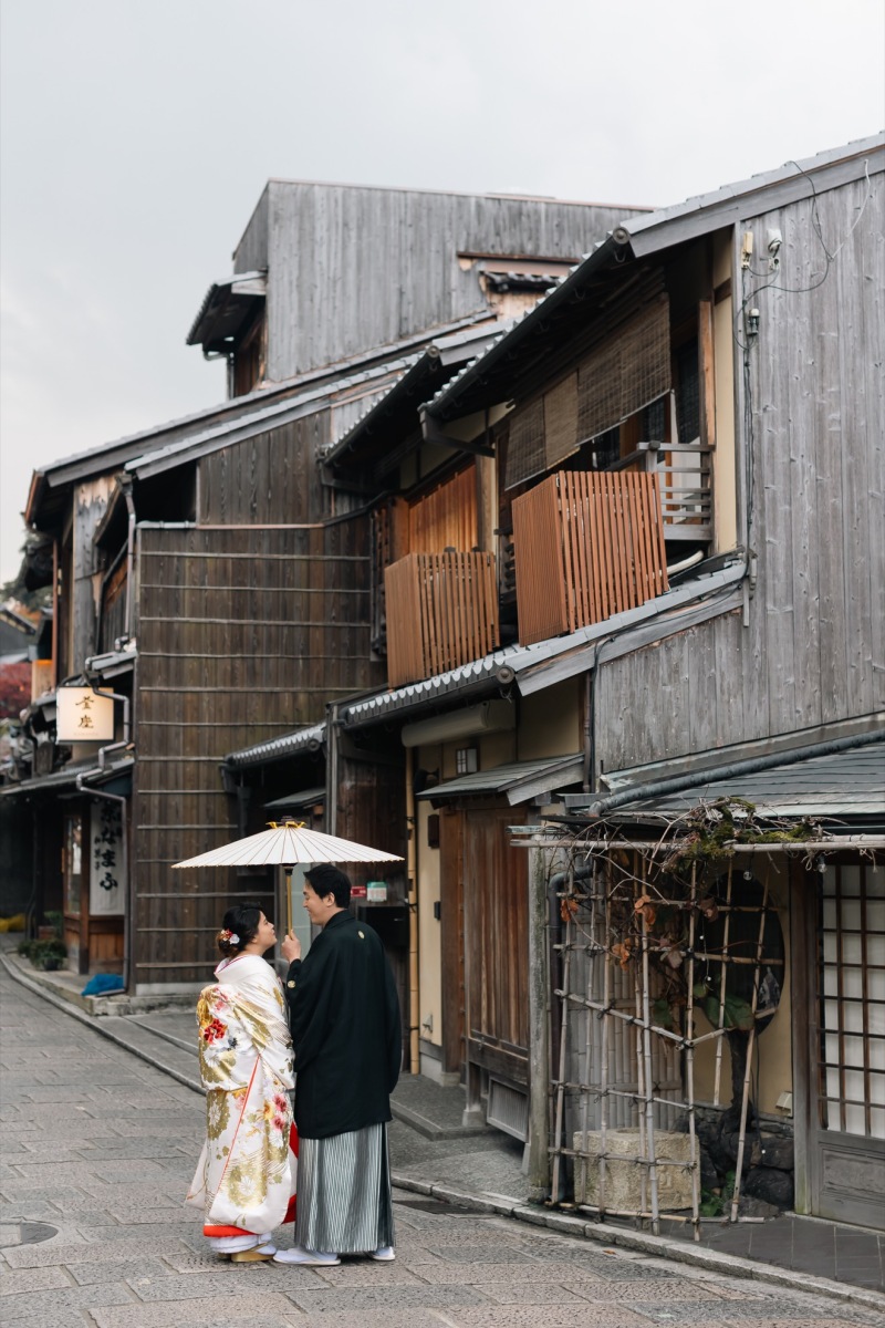 京都の街並みの雰囲気