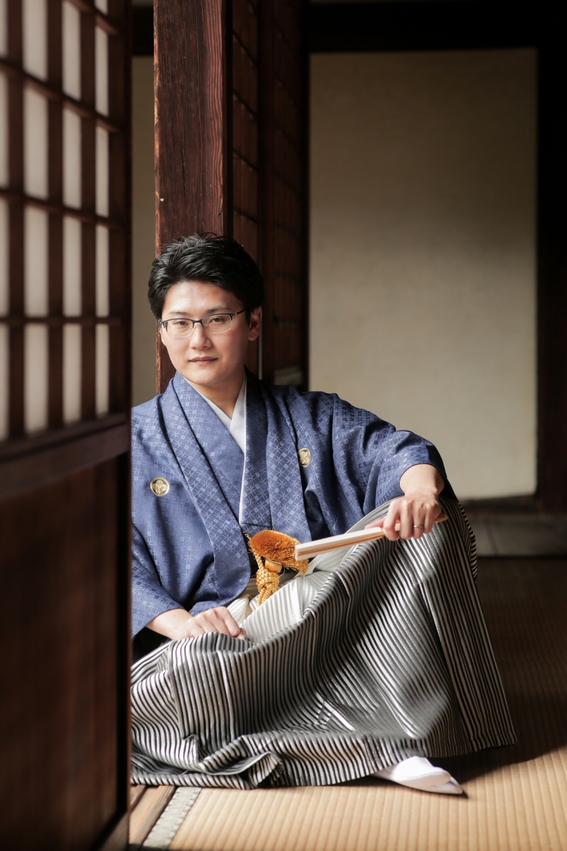 新郎さんはカッコよく！！