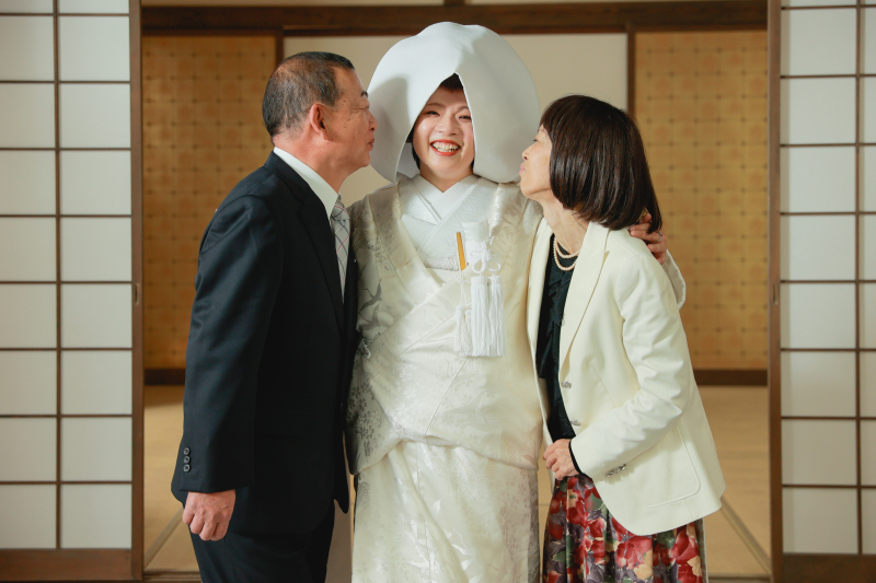 新婦様ご家族写真！