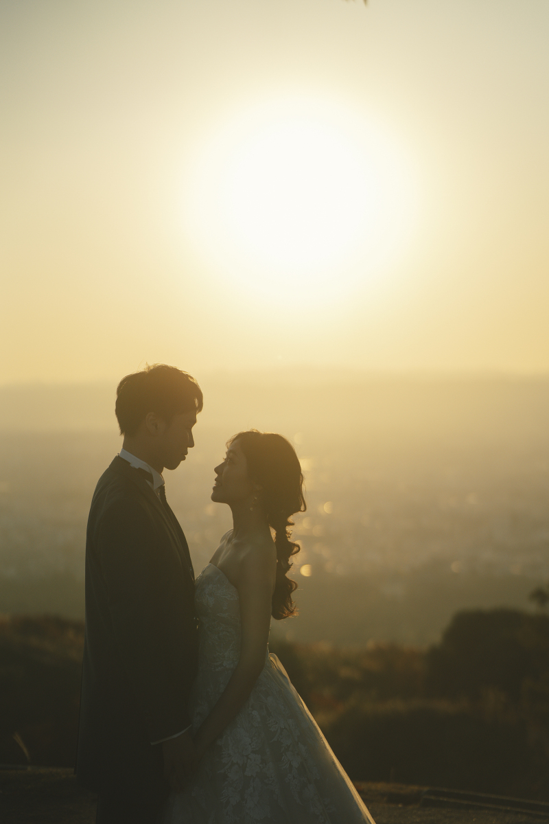 【奈良】浮見堂・若草山で撮る和洋フォトウエディング♪