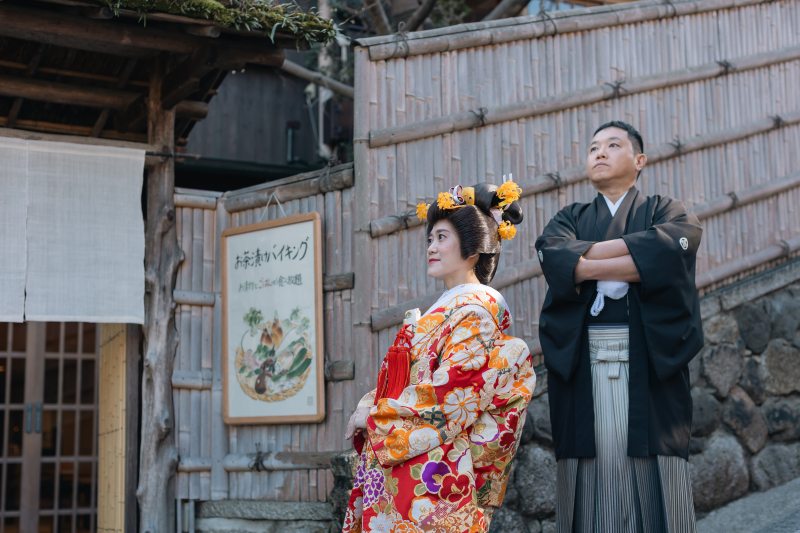 お茶漬け屋さんの前でも。。笑