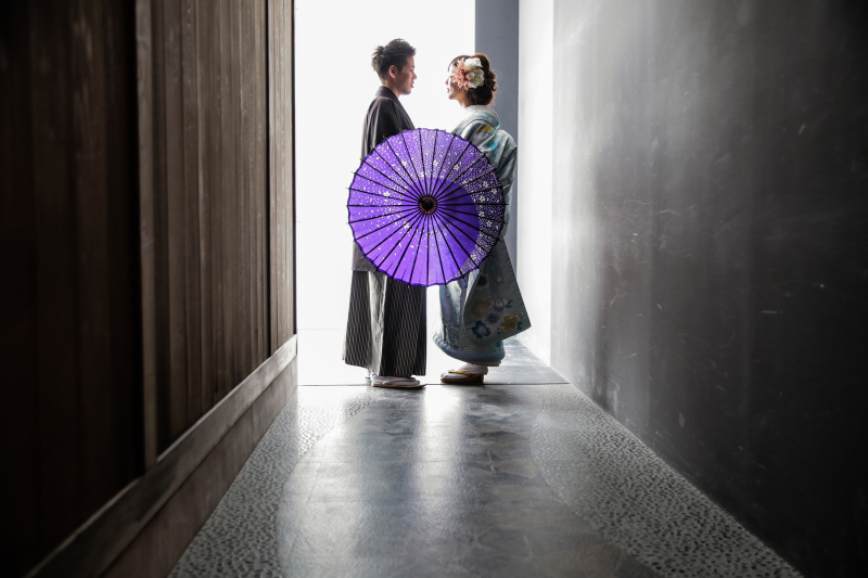 京都の路地をイメージ♪