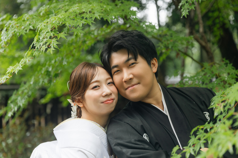 2人の笑顔に見ているこちらも癒されます♡