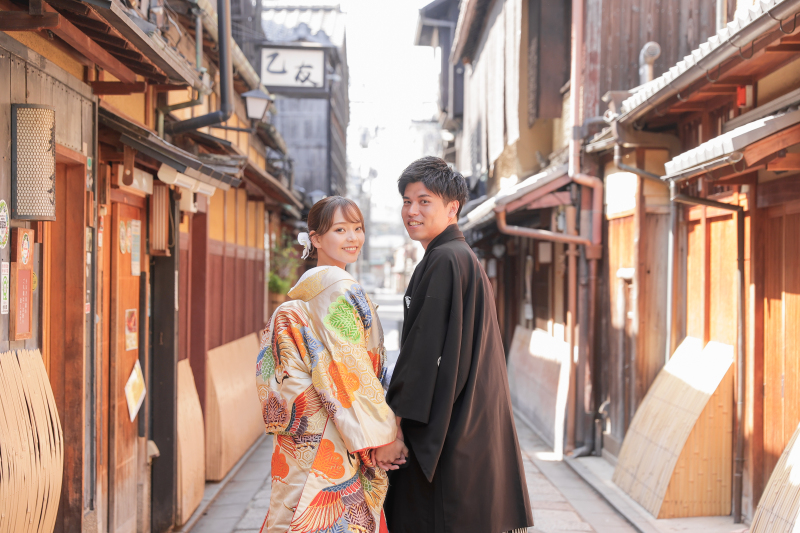 振り向きショット