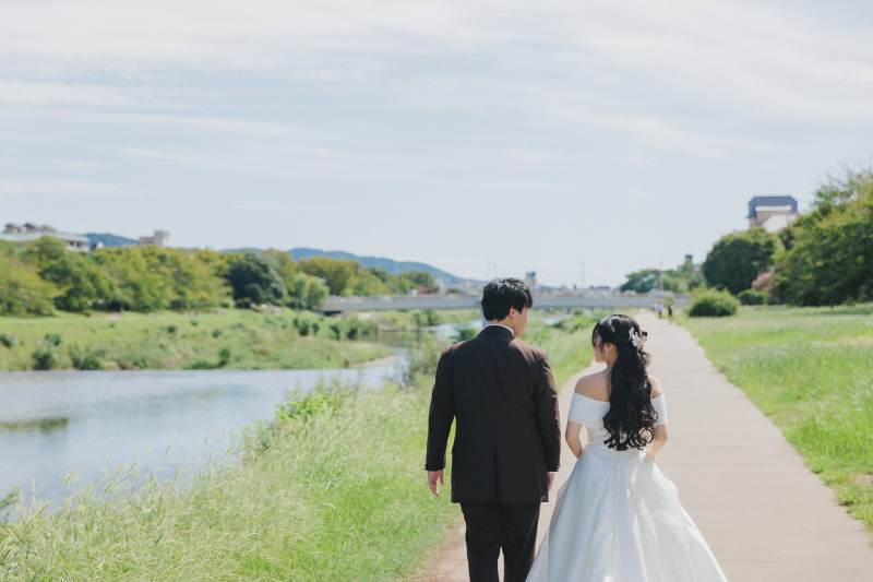 最後は、ゆったりとお散歩していただきました。