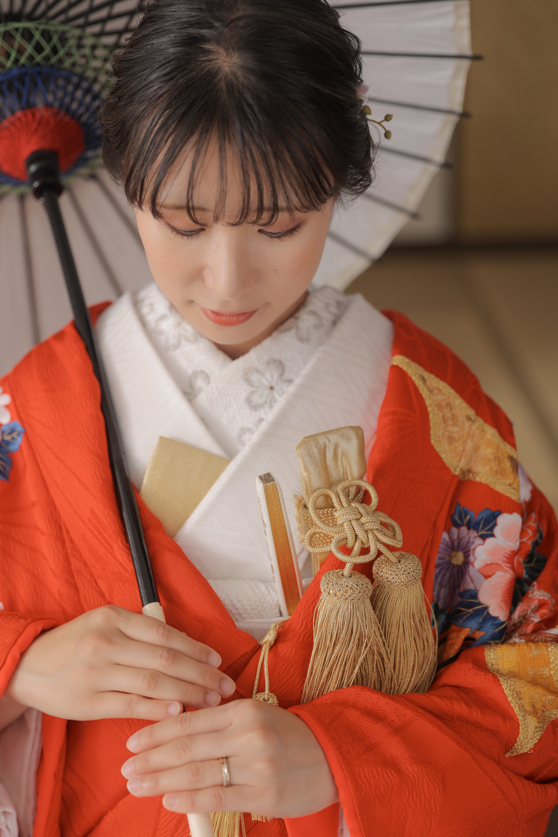 新婦様のソロショット