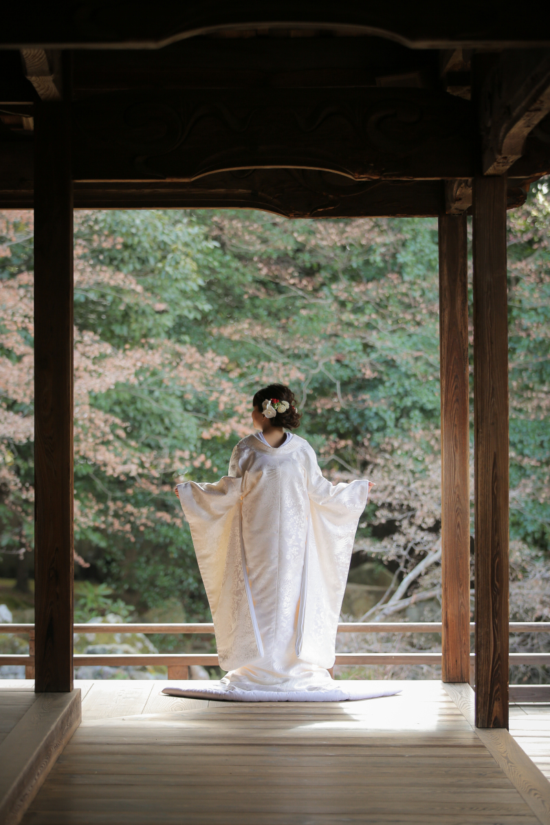 ご新婦様のバックショット