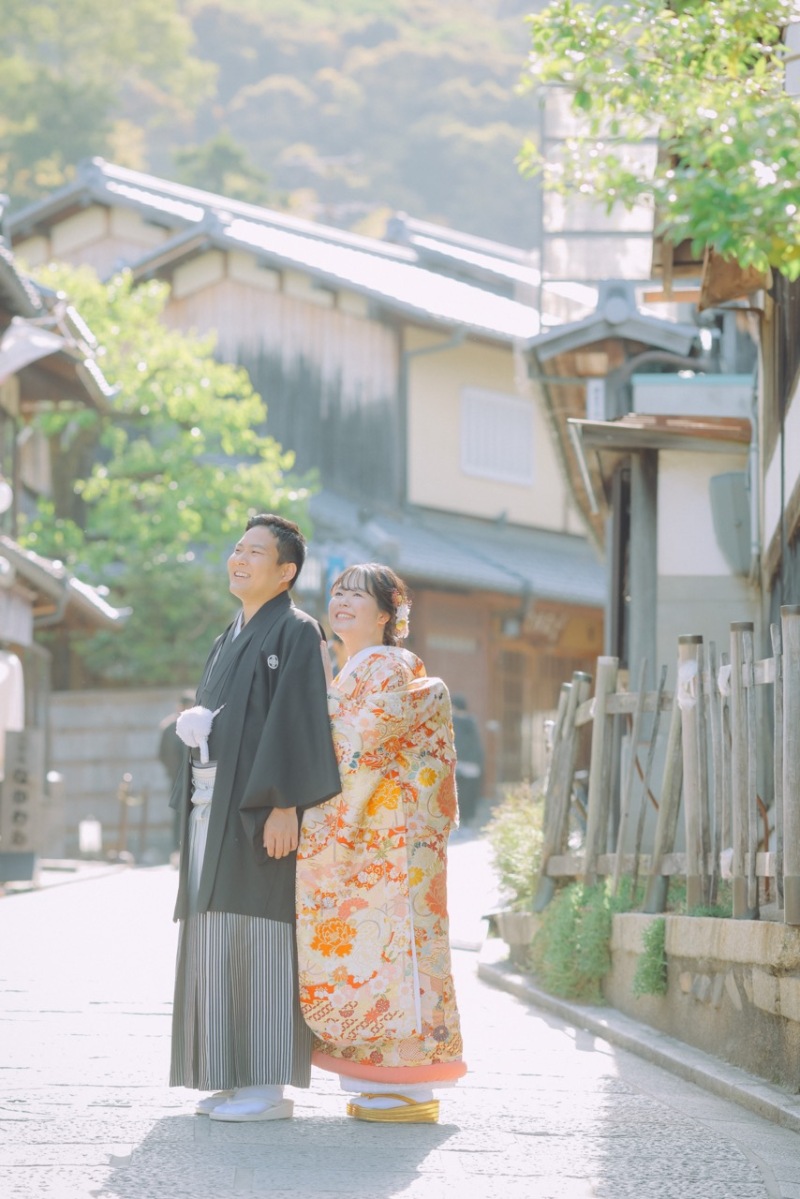 朝の爽やかな空気の中