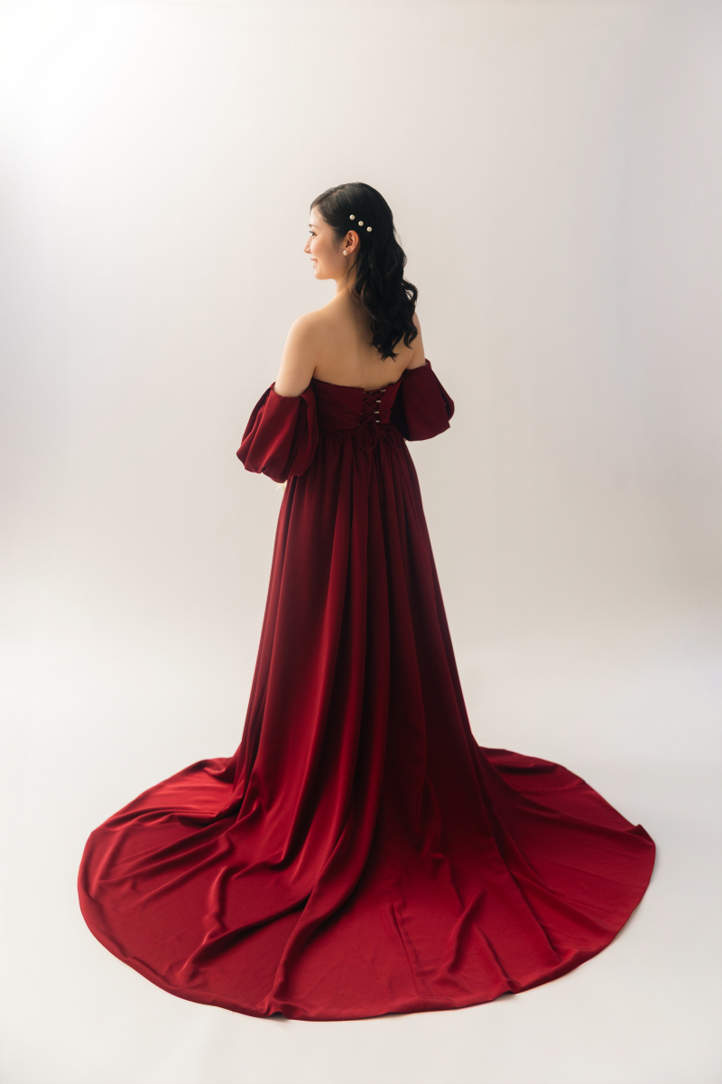 新婦様のバックショット