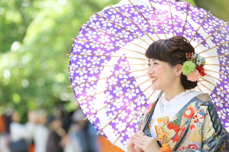 新婦様のソロカット、、