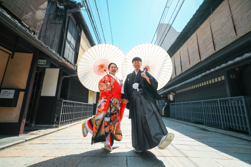 お二人で元気よく!