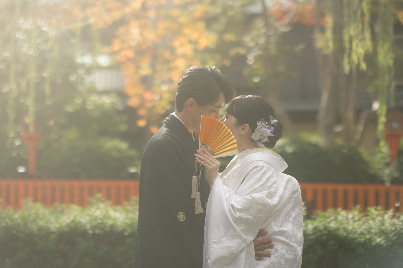 秋の京都・祇園で