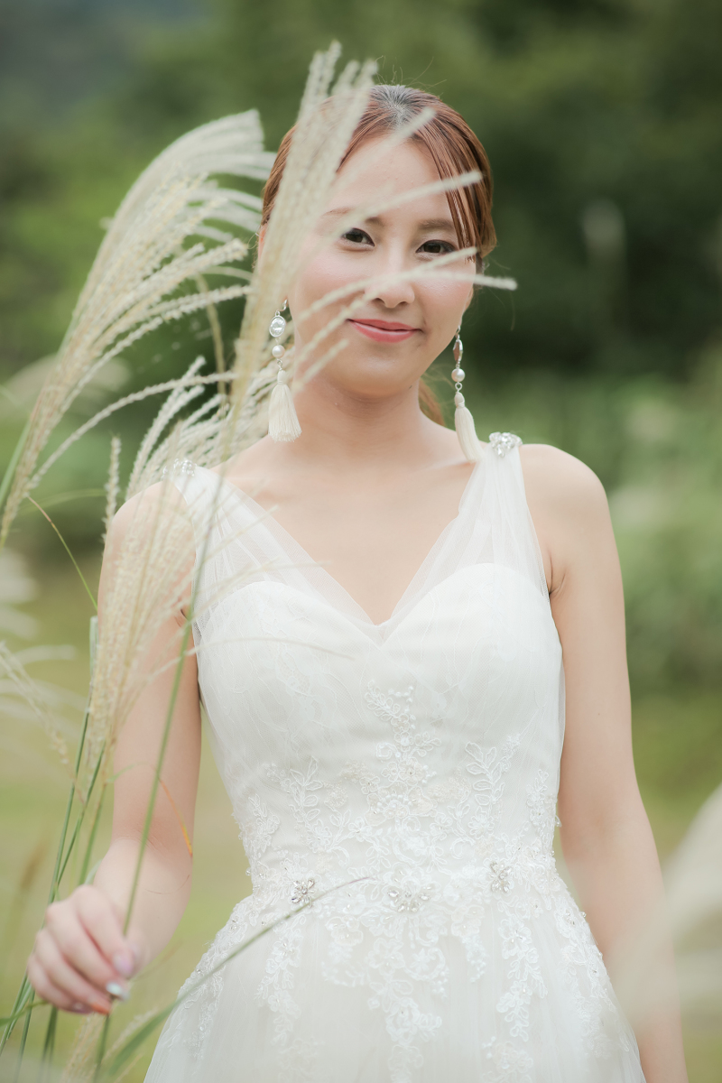 笑顔の可愛いご新婦様の…。