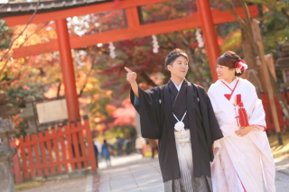 秋の大原野神社
