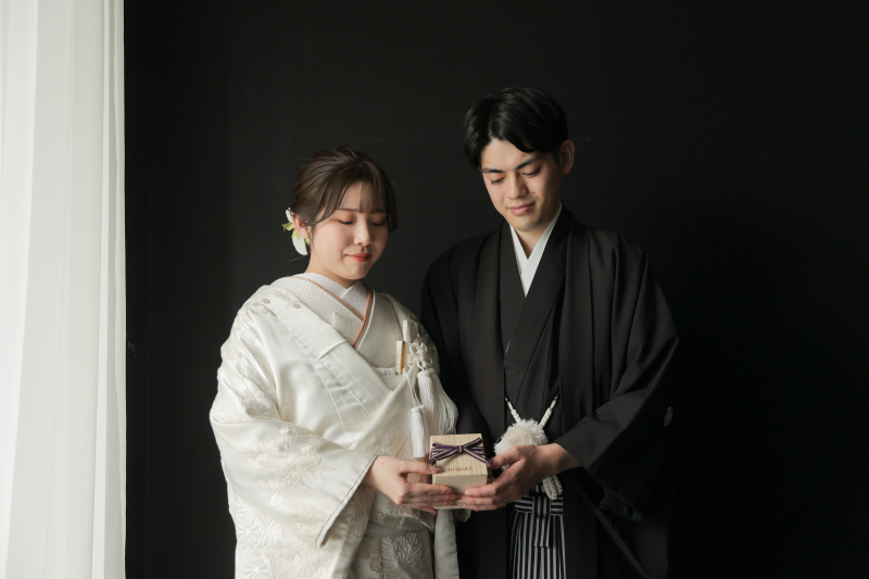 指輪のケースと