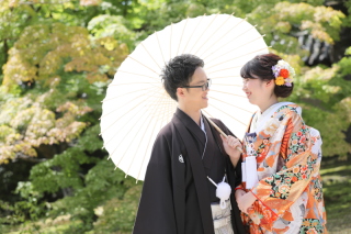 笑顔あふれるショット