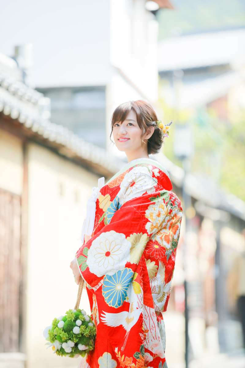 ふとした瞬間のご新婦様