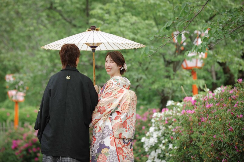 お花もいれながら。