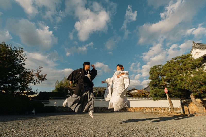 最後は大空の下でのジャンプショット!
