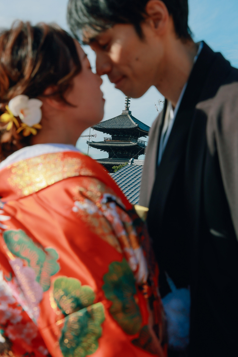 おふたりの間から