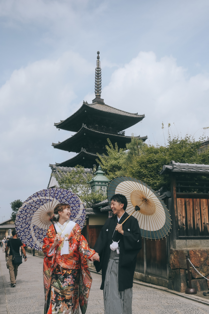 八坂の塔周辺を散策しながら♪