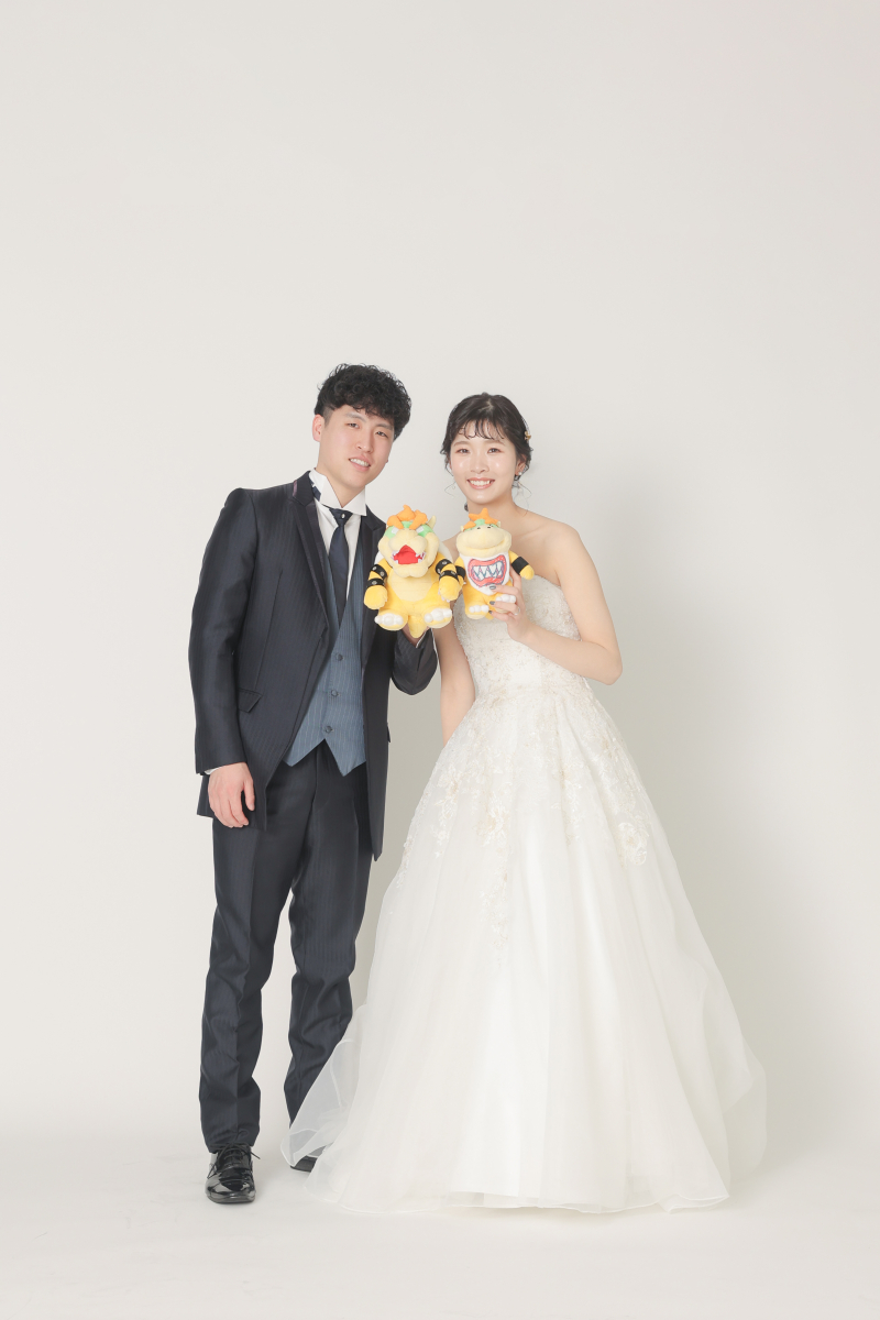 お二人と一緒に寄り添って。