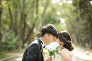 春の洋装ロケーション