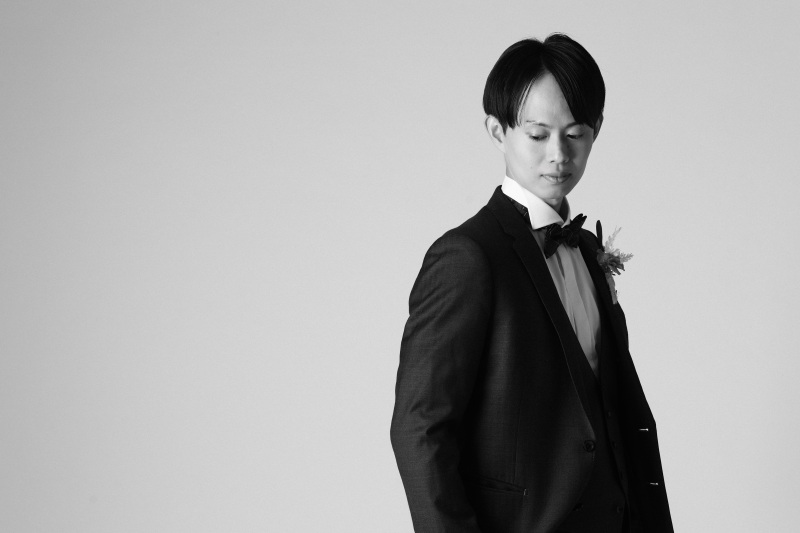 ご新郎様ソロショット