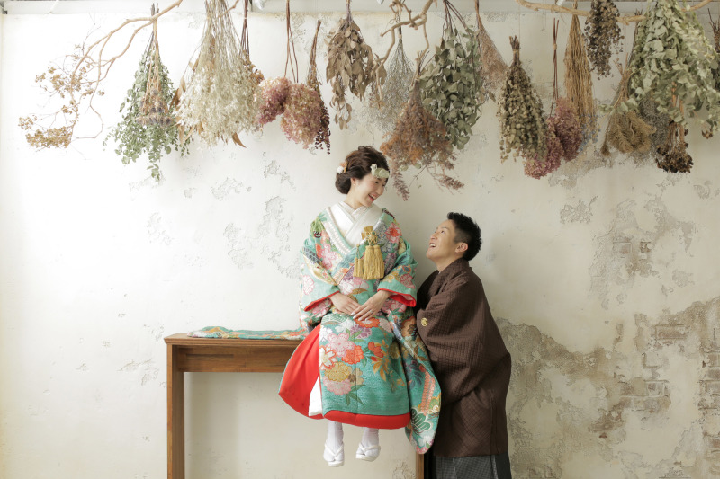 こんな可愛い写真が撮れるスタジオなんです。