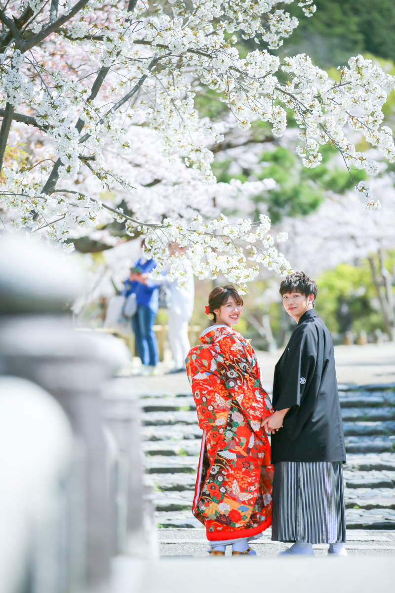 振り返ってパシャ！