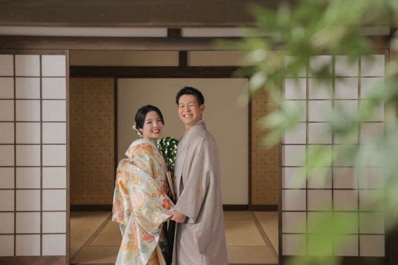 振り返りショット