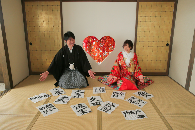 沢山の想いを筆にのせて・・・