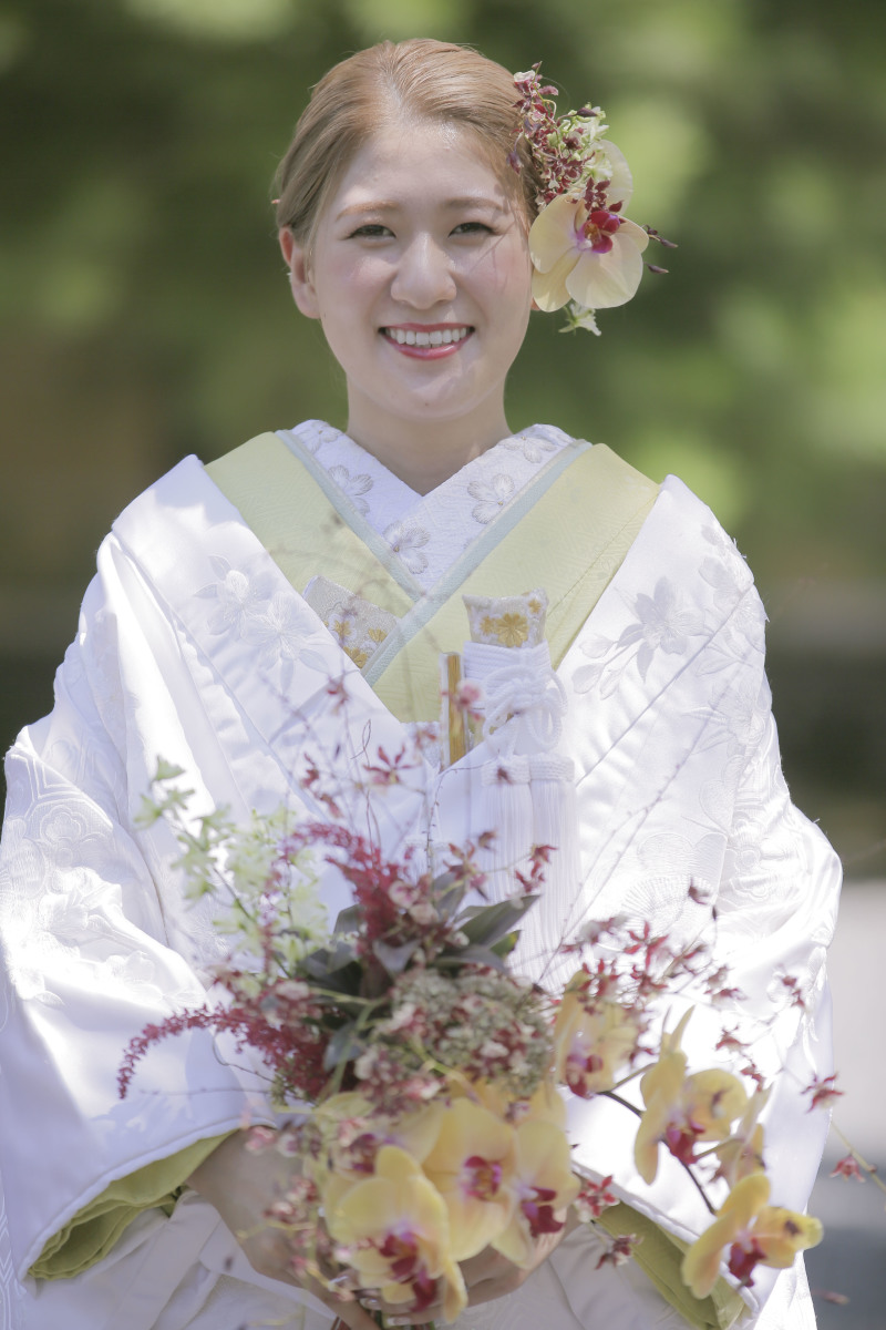 新婦様のソロ写真
