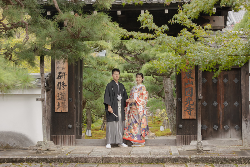 「圓光寺」で和装ロケーション＾＾