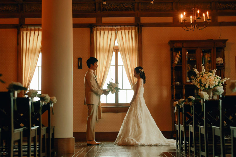 落ち着いた雰囲気で