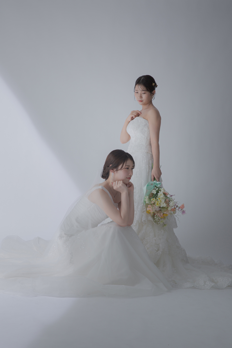 そして眼福の二人の花嫁様