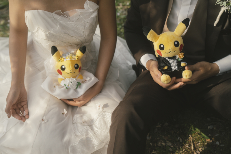 ピカチュウもウエディング仕様♡