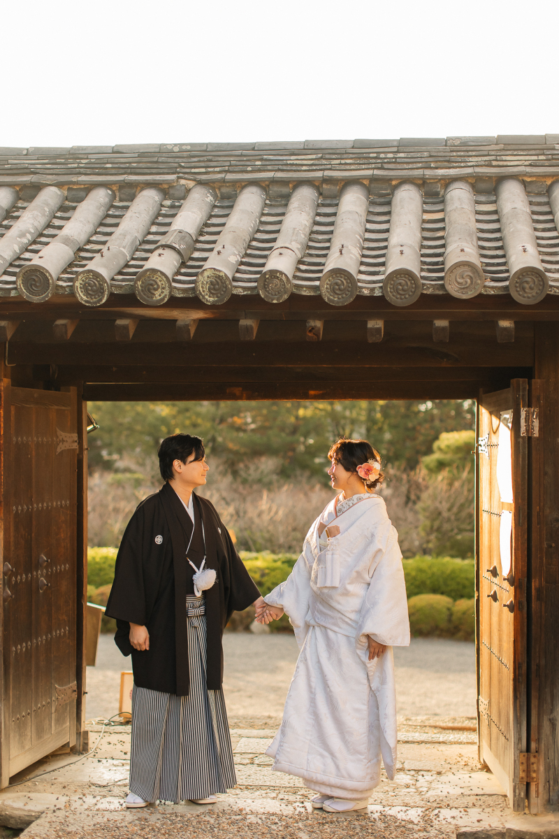 新郎新婦様が選んだのは美しい随心院