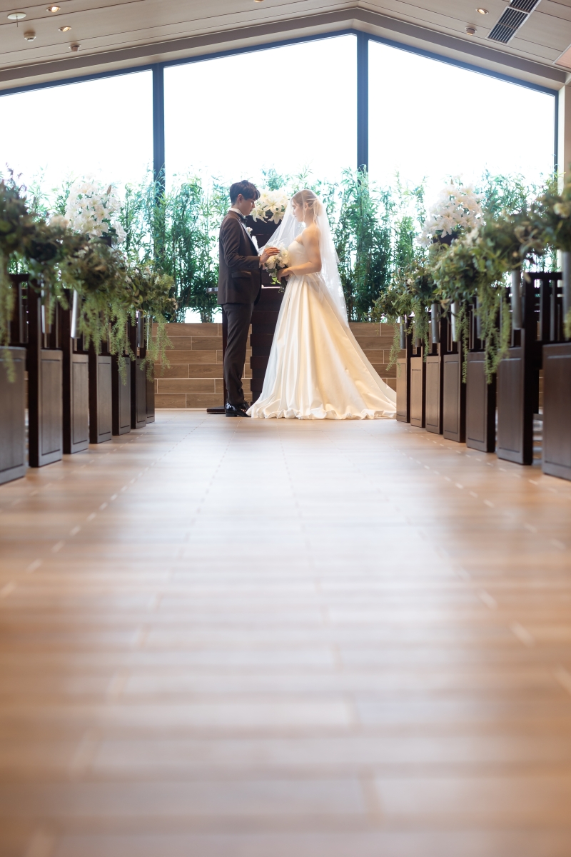 ベールアップシーン