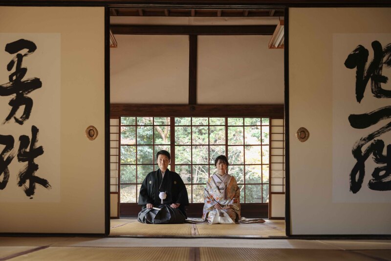 定番の正座カット