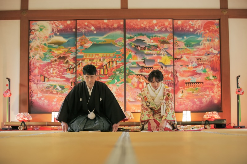 定番の正座ポーズ♪