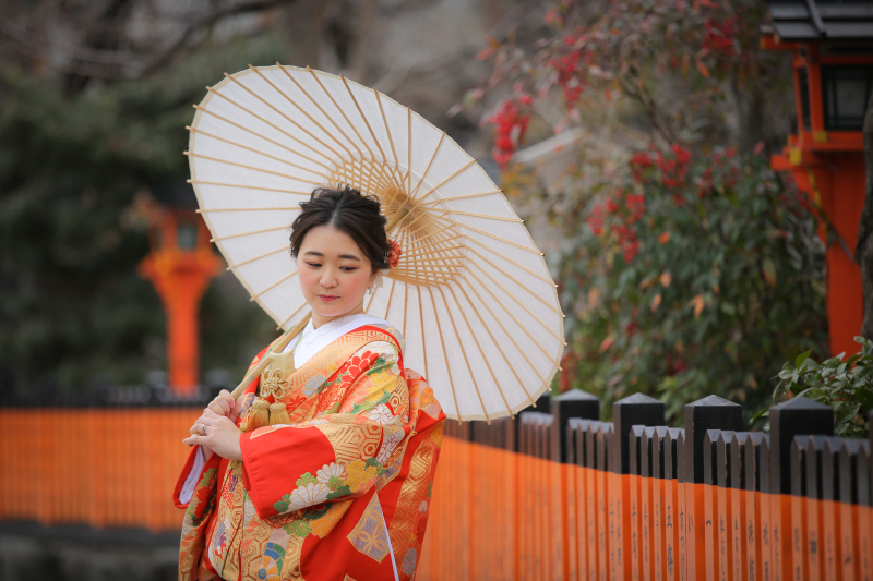 ご新婦様のソロショット