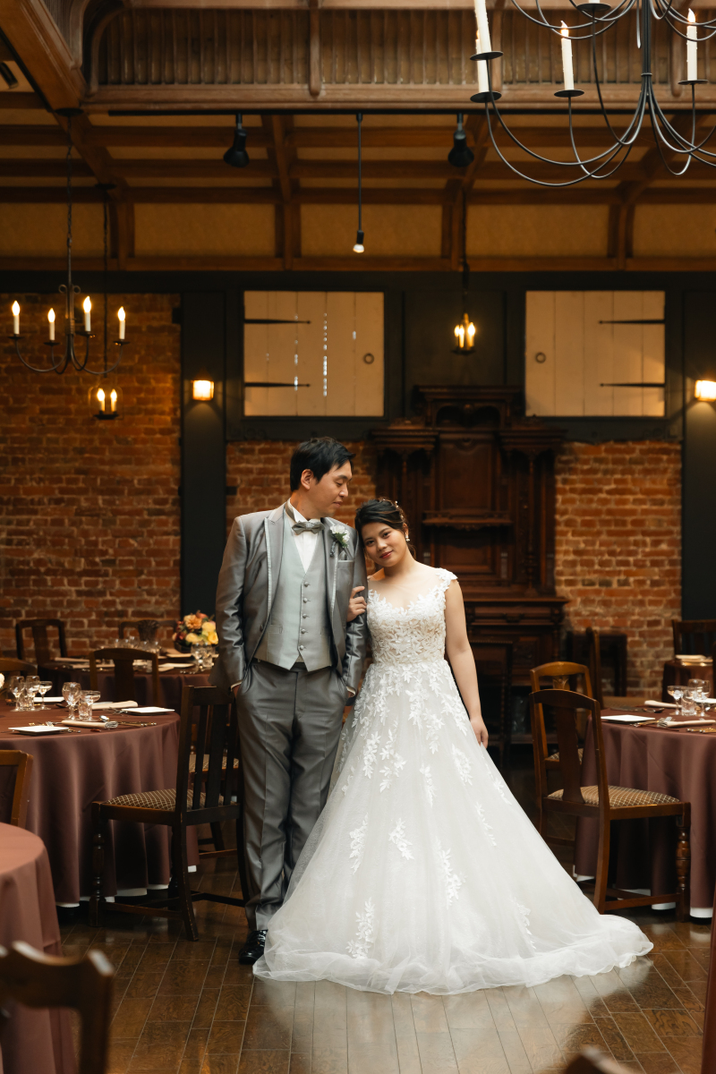 披露宴会場でも撮影できます!