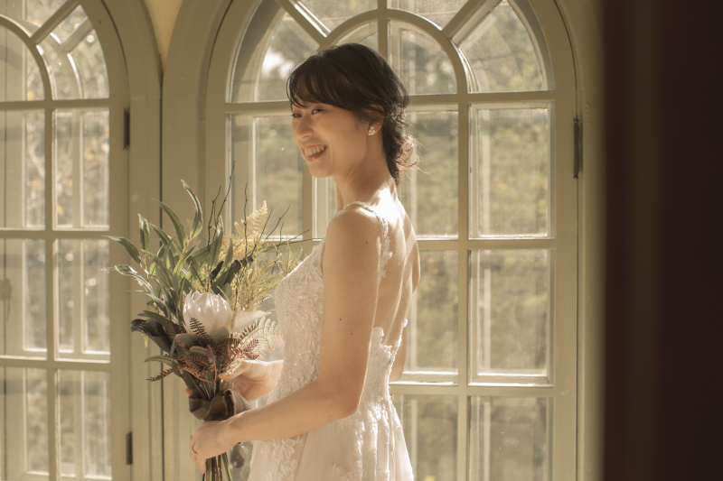 新婦様のソロショット