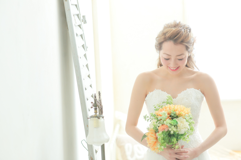 新婦ソロショット